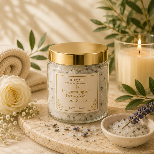 Invigorating and Detoxifying Foot Scrub