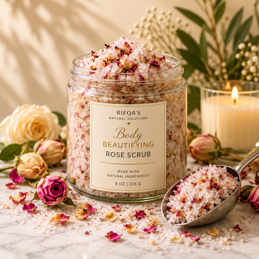 Body Beautifying Rose Scrub   *Coming Soon*
