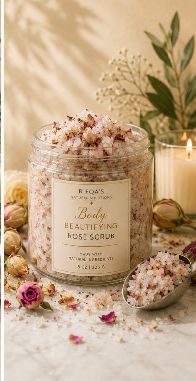Body Beautifying Rose Scrub