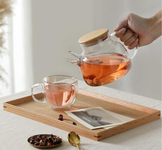 Glass Stove Top Tea pot